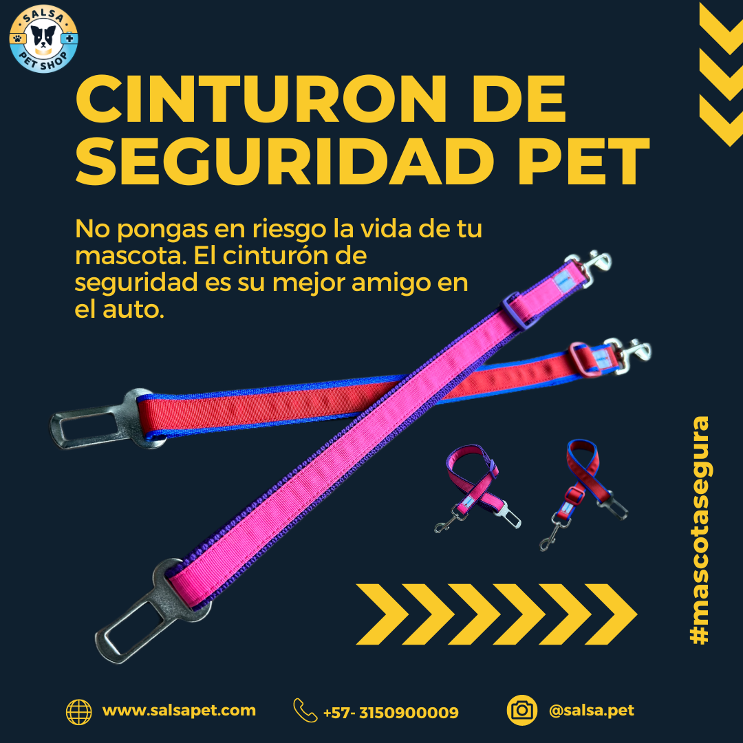 Cinturon de Seguridad para Mascotas