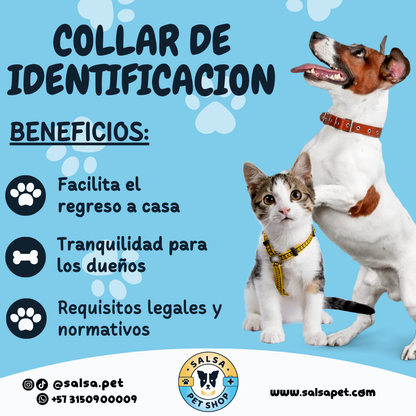 Collar de Identificación Personalizado